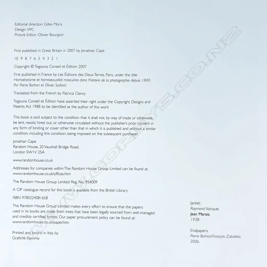 PIERRE BORHAN: MEN FOR MEN Image 1++